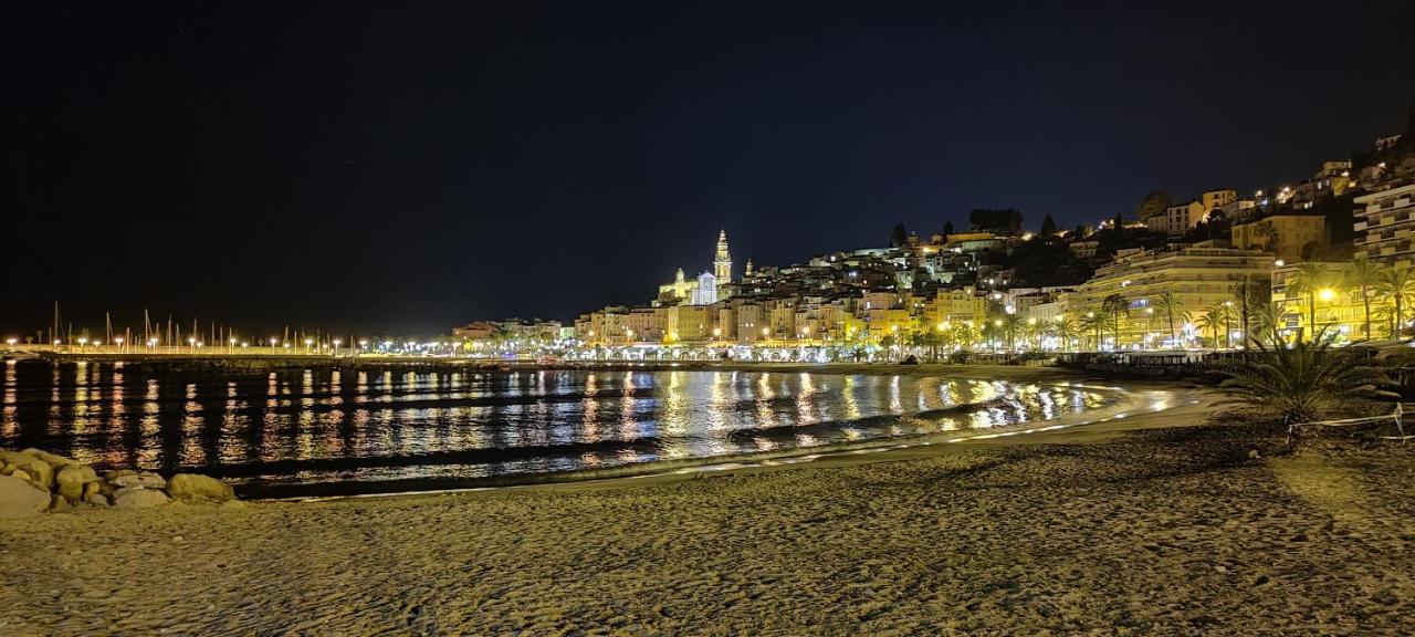 Menton Bord De Mer Studio Calme Avec Balcon, Ascenseur, Climatisation, Ideal Location Quiet Near Sea, Balcony, Elevator, Ac ภายนอก รูปภาพ